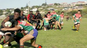 red white black blue